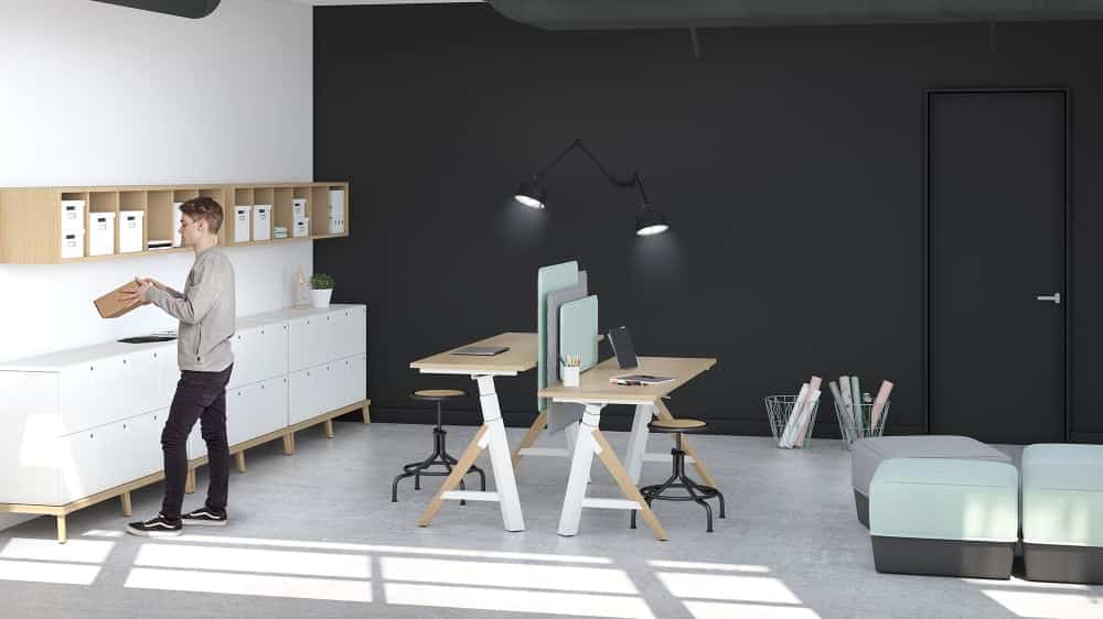 Adjustable Height Desks interior Design - Studio Forma