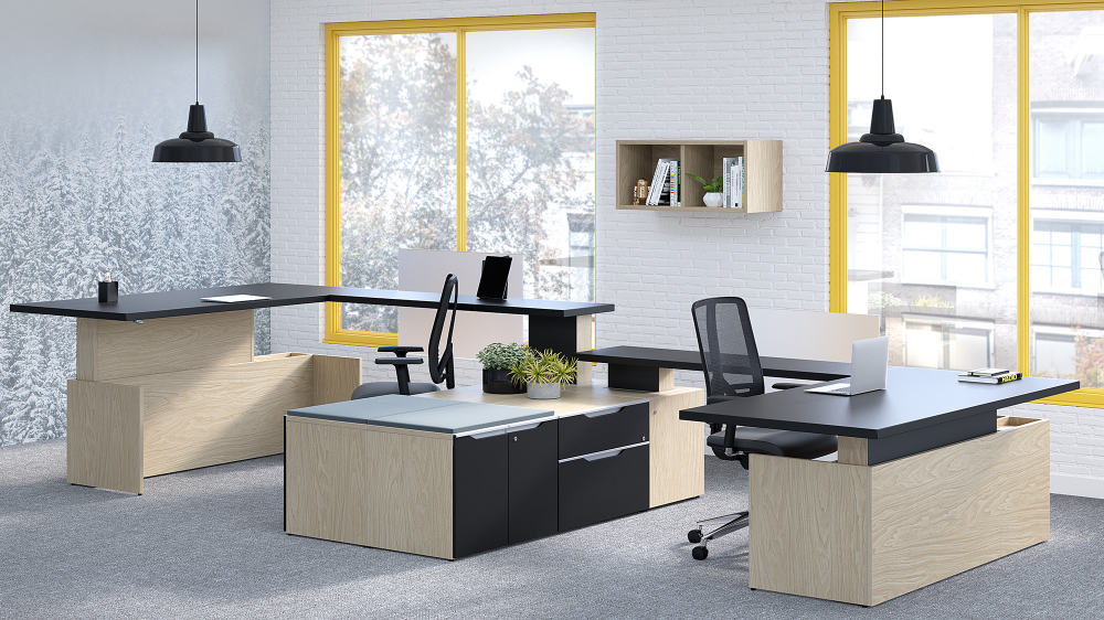 Adjustable Height Desks interior Design - Studio Forma