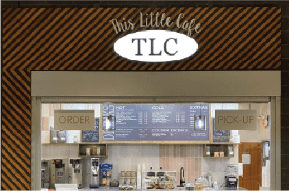 TLC Cafe in Magna Centre Interior Design Hospitality Design
