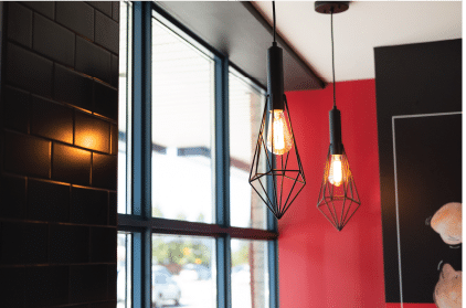 Flaming Stove Restaurant Design Interior Design