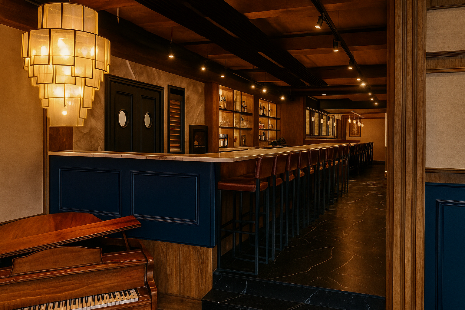Bar restaurant design