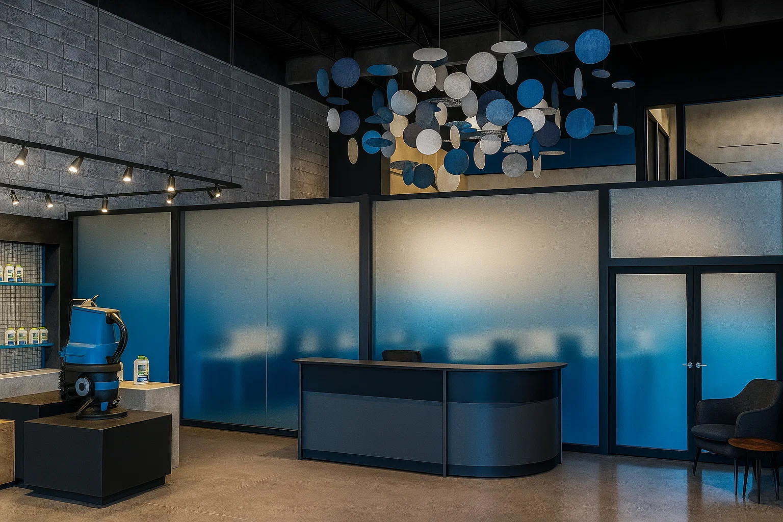 Office Interior Design Industrial