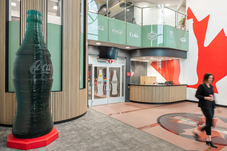 Coca Cola Bottling Interior Design